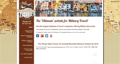 Desktop Screenshot of militaryonlytravel.com